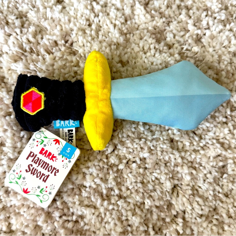 Playmore Sword Bark Box Dog Toy